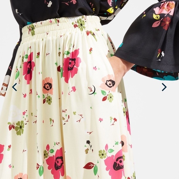 La DoubleJ Simple Skirt Giardino in Crepe Jersey Size M - Picture 6 of 12